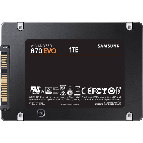 Накопитель SSD 2.5 1TB 870 EVO Samsung (MZ-77E1T0B/EU)