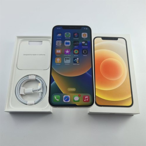 Смартфон Apple iPhone 12 128 GB White USED **