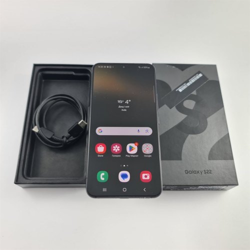 Смартфон Samsung Galaxy S22 256 GB Phantom Black USED **