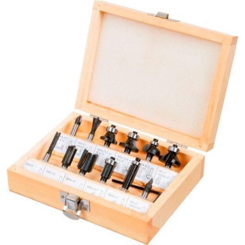 Фрези Verto, набір 12шт, хвостовик 6мм, кейс