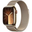 Смарт годинник Apple Watch Series 9 GPS + Cellular 41mm Gold S. Steel Case w. Gold Milanese Loop **