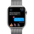 Смарт годинник Apple Watch Series 9 GPS + Cellular 45mm Silver S. Steel Case w. Silver Milanese Loop **