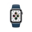 Смарт годинник Apple Watch SE GPS + Cellular 40mm Silver Aluminum Case w. Abyss Blue S. Band **