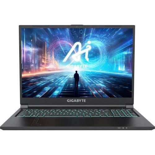 Ноутбук Gigabyte G6 16.0 FHD+ 165Hz, Intel i7-13620H, 16GB, F1TB, NVD4060-8, DOS, чорний (G6 KF-H3KZ854KD)