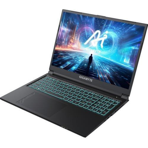 Ноутбук Gigabyte G6 16.0 FHD+ 165Hz, Intel i7-13620H, 16GB, F1TB, NVD4060-8, DOS, чорний (G6 KF-H3KZ854KD)
