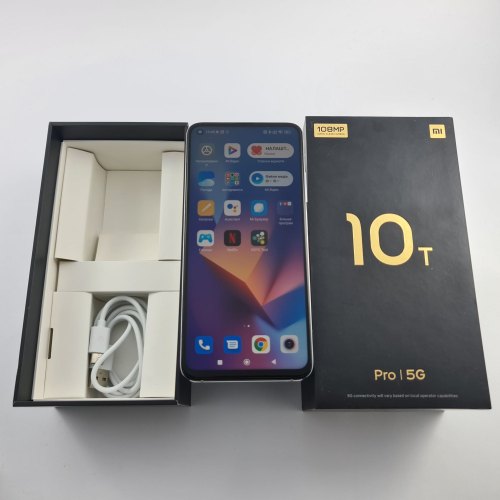 Смартфон Xiaomi Mi 10T Pro 128 GB Lunar Silver USED **