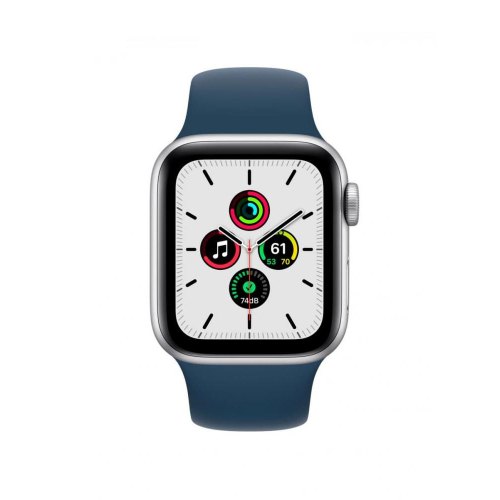 Смарт годинник Apple Watch SE GPS + Cellular 44mm Silver A. Case w. Abyss Blue S. Band **