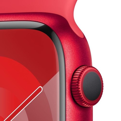 Смарт годинник Apple Watch Series 9 GPS + Cellular 41mm PRODUCT RED Alu. Case w. PRODUCT RED Sport Band - M/L **