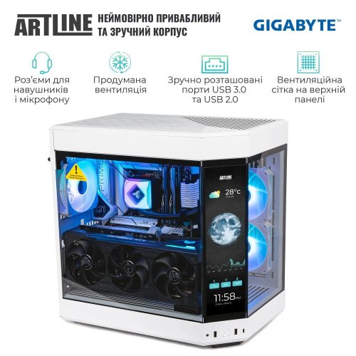 Комп'ютер ARTLINE Gaming Y60WHITE Windows 11 Home (Y60WHITEv41Win)