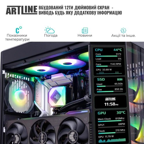Комп'ютер ARTLINE Gaming Y60 Windows 11 Home (Y60v25Win)