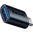 Адаптер USB Type-C Baseus Ingenuity Series Type-C Male to USB 3.1 Female Mini OTG Blue (ZJJQ000003)