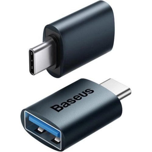 Адаптер USB Type-C Baseus Ingenuity Series Type-C Male to USB 3.1 Female Mini OTG Blue (ZJJQ000003)
