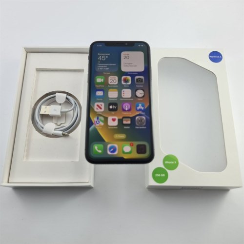 Смартфон Apple iPhone X 256 GB Space Gray USED **