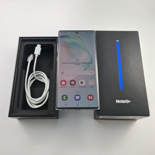 Смартфон Samsung Galaxy Note 10 Plus 256 GB Silver USED **