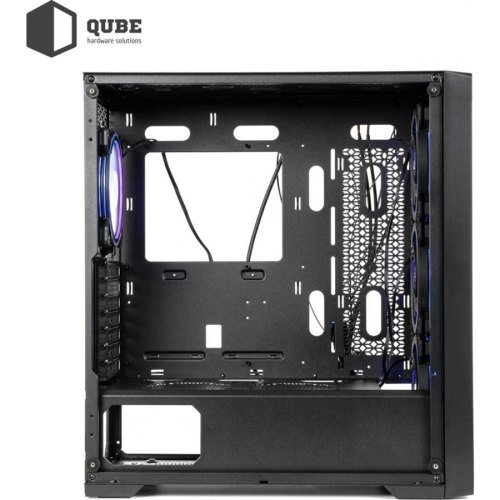 Корпус QUBE ARGON ARGB Black (ARGON_F1AU3)