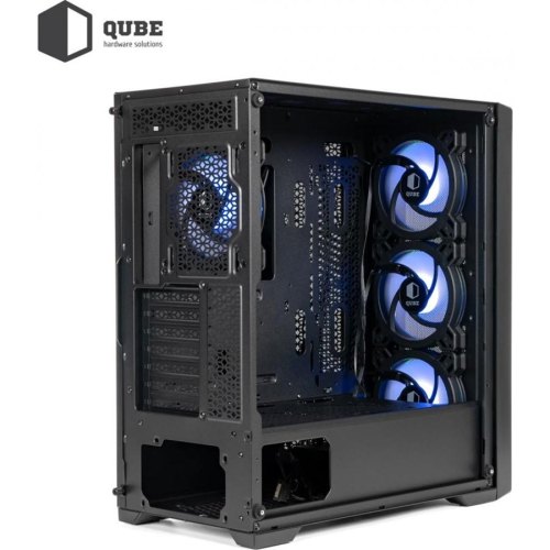 Корпус QUBE ARGON ARGB Black (ARGON_F1AU3)