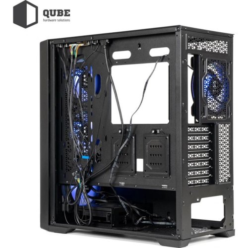 Корпус QUBE ARGON ARGB Black (ARGON_F1AU3)