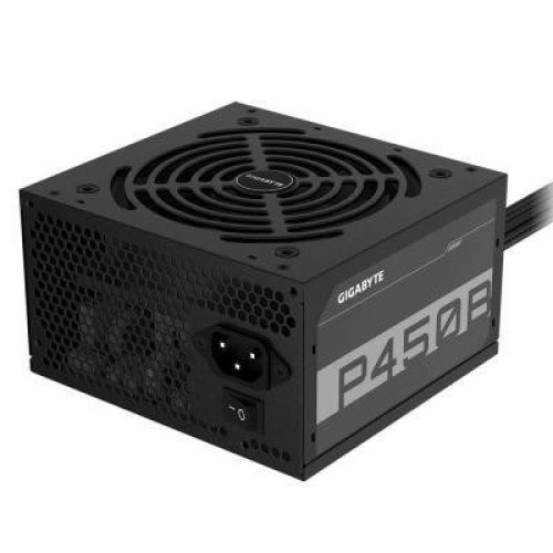 Блок живлення, 450W, Gigabyte, ATX2.3, 120мм, КПД 85%, активна PFC, 150х140х86 (GP-P450B)