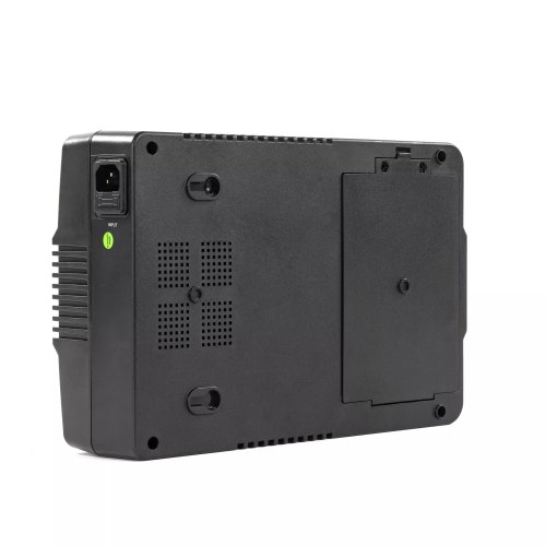 ДБЖ (UPS) лінійно - інтерактивний Qube AIO 650, 650VA/360W, LCD, 6 x Schuko, RJ-45, USB (QBAIO650)