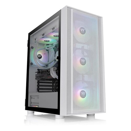 Корпус Thermaltake H570 TG ARGB Snow/White/Win/SPCC/Te mpered Glass*1/Mesh Front Panel/120mm ARGB  Lite Fan*3/Brown Box
