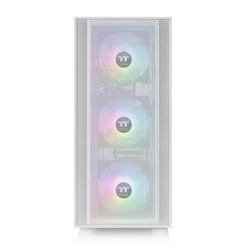 Корпус Thermaltake H570 TG ARGB Snow/White/Win/SPCC/Te mpered Glass*1/Mesh Front Panel/120mm ARGB  Lite Fan*3/Brown Box