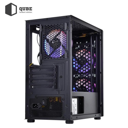 Корпус QUBE BLOCK Black (BLOCK_FMMU3)