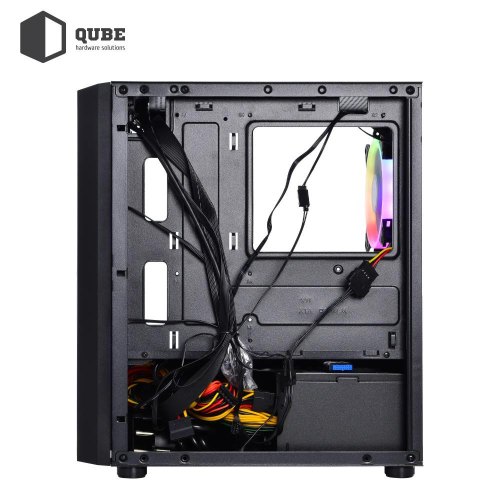 Корпус QUBE BLOCK Black (BLOCK_FMMU3)