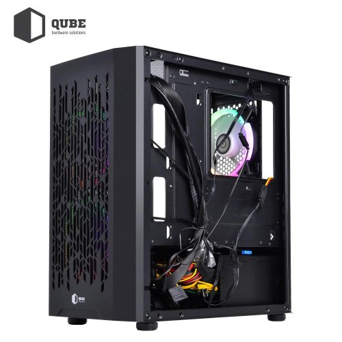 Корпус QUBE BLOCK Black (BLOCK_FMMU3)