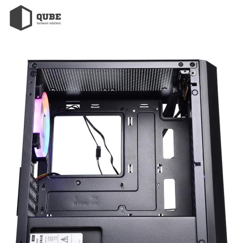 Корпус QUBE BLOCK Black (BLOCK_FMMU3)