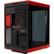 Корпус Hyte Y70 TOUCH Black-Red, Mid-Tower / ATX, Micro-ATX и Mini-ITX PC Case with PCIE 4.0 cable included