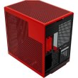 Корпус Hyte Y70 TOUCH Black-Red, Mid-Tower / ATX, Micro-ATX и Mini-ITX PC Case with PCIE 4.0 cable included