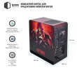 Корпус QUBE EAGLE Aluminum Black Printed Dota 2 red (QBX3M_WBNU3PD2R)