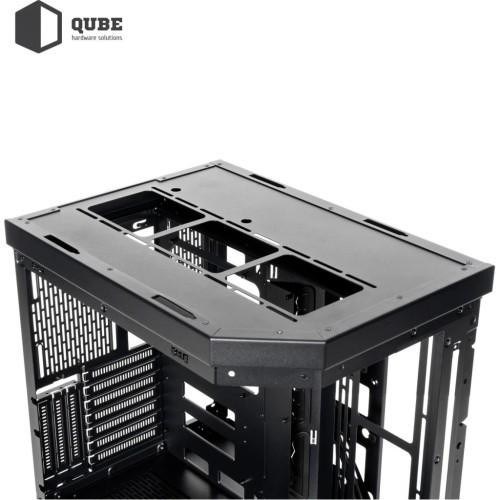 Корпус QUBE F-TANK Black (FTANK_F1BU3)