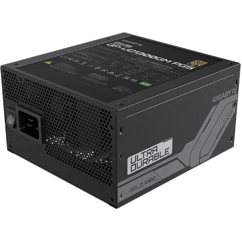 Блок живлення, 1300W, Gigabyte, ATX3.0, 140мм, КПД 90%, активна PFC,  150 x 160 x 86 (GP-UD1300GM PG5)