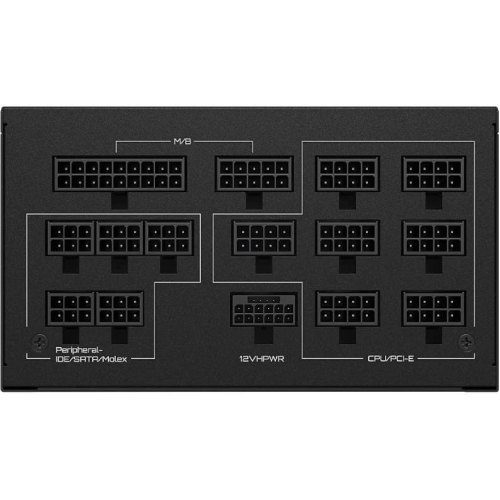 Блок живлення, 1300W, Gigabyte, ATX3.0, 140мм, КПД 90%, активна PFC,  150 x 160 x 86 (GP-UD1300GM PG5)