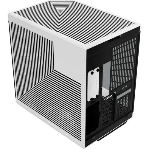 Корпус Hyte Y70 TOUCH Black-White, Mid-Tower / ATX, Micro-ATX и Mini-ITX PC Case with PCIE 4.0 cable included