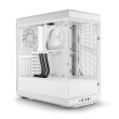 Корпус Hyte Y40 White, Mid-Tower / ATX, Micro-ATX и Mini-ITX PC Case with PCIE 4.0 cable includ