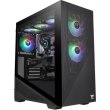 Корпус Thermaltake Divider 370 TG ARGB/Black/Win/SPCC/Te mpered Glass*1/120mm ARGB PWM Fan*3