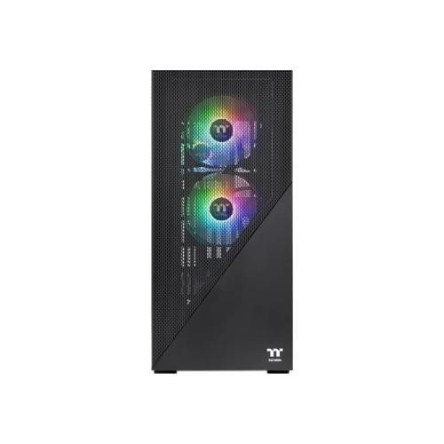 Корпус Thermaltake Divider 370 TG ARGB/Black/Win/SPCC/Te mpered Glass*1/120mm ARGB PWM Fan*3