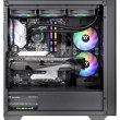Корпус Thermaltake Divider 370 TG ARGB/Black/Win/SPCC/Te mpered Glass*1/120mm ARGB PWM Fan*3