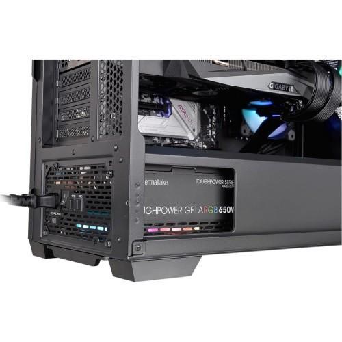 Корпус Thermaltake Divider 370 TG ARGB/Black/Win/SPCC/Te mpered Glass*1/120mm ARGB PWM Fan*3