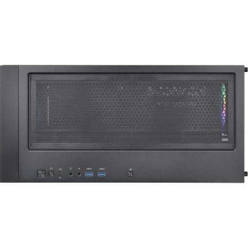 Корпус Thermaltake Divider 370 TG ARGB/Black/Win/SPCC/Te mpered Glass*1/120mm ARGB PWM Fan*3