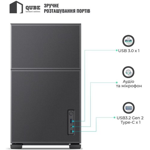 Корпус JONSBO D31 MESH Black