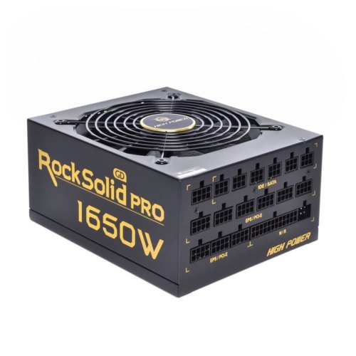 Блок живлення QUBE High Power Rock Solid Pro 1650W 80+ GOLD (RS-1650GD PRO)