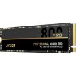 Накопичувач SSD LEXAR PCIE G4 M.2 512GB NM800 PRO (LNM800P512G-RNNNG)