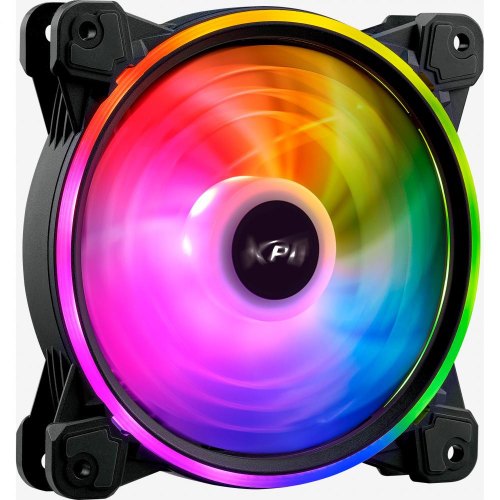 Вентилятор для корпусу 120MM ARGB PWM HURRICANE120ARGBPWM-BKCWW ADATA