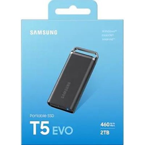 Накопичувач SSD USB3.2 2TB EXT. T5 EVO MU-PH2T0S/EU SAMSUNG