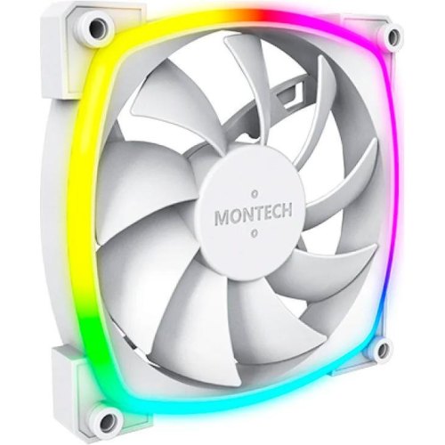Корпусний вентилятор 120MM AX120 PWM WHITE MONTECH