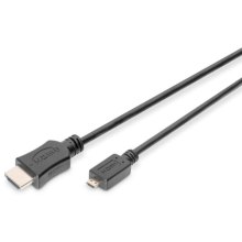 Кабель 4K HDMI 2M Type D to Type A  DB-330109-020-S DIGITUS by ASSMANN