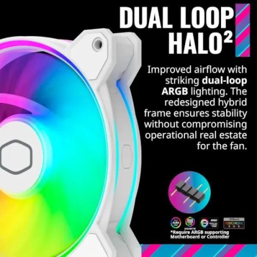 Вентилятор для корпусу 140MM B4DW-16NP2-R2 COOLER MASTER